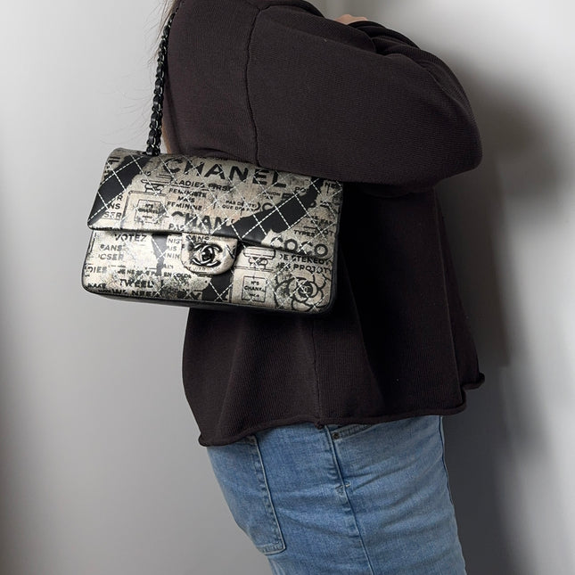 Sac Chanel Timeless édition limitée Graffiti Ladies first