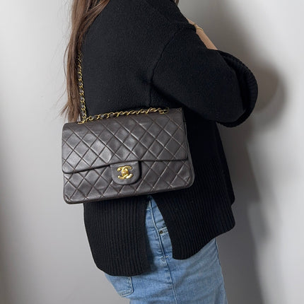 Sac Chanel Timeless Vintage Chocolat