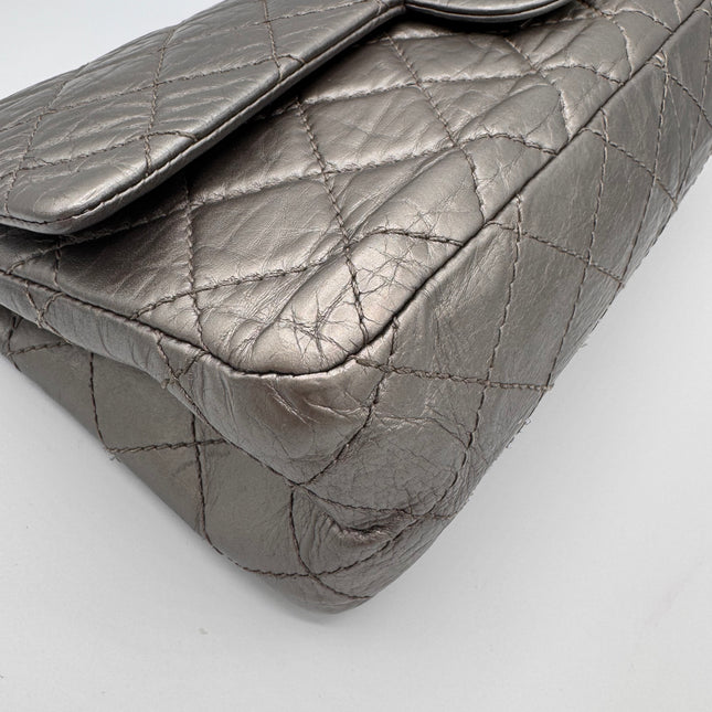 Sac 2.55 Chanel Grand Argent