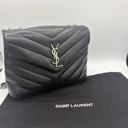 Sac Saint Laurent Loulou small bijouterie argent