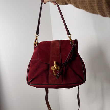 Sac Chloé Lexa bordeaux