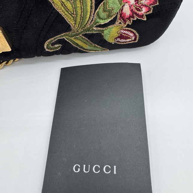 Sac Gucci Grand Marmont Velours Loved