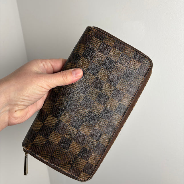 Portefeuille Louis Vuitton Zippy damier