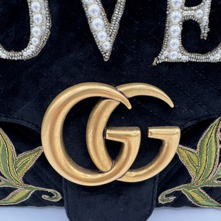 Sac Gucci Grand Marmont Velours Loved