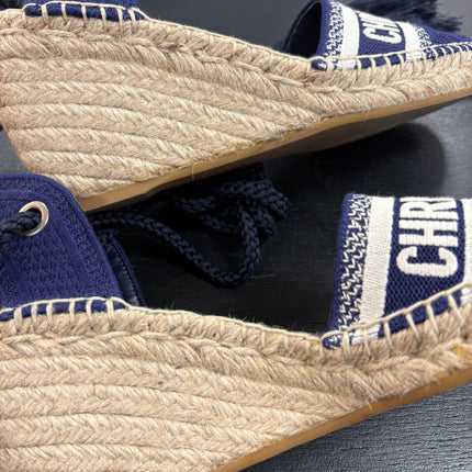 Espadrilles compensées Dior T39