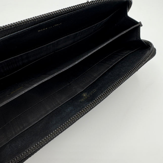 Portefeuille Chanel cuir caviar