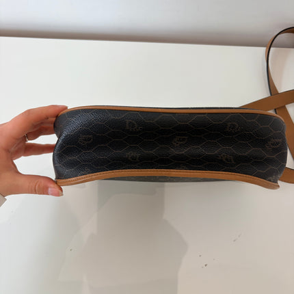 Sac Dior bandoulière toile nid d’abeilles