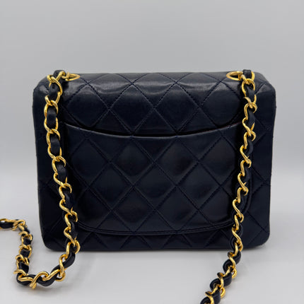 Sac Chanel Mini Square Timeless Marine