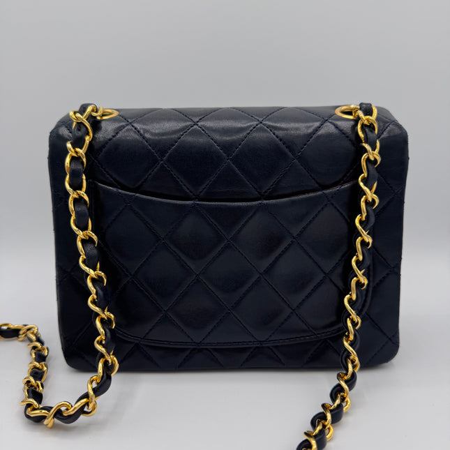 Sac Chanel Mini Square Timeless Marine