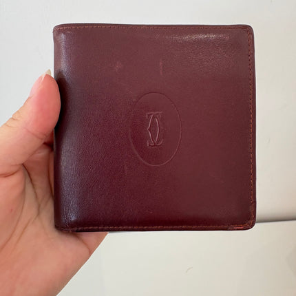 Portefeuille plat Cartier Must