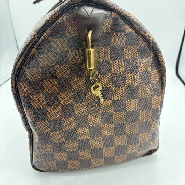 Sac Louis Vuitton Speedy 35 damier ébène
