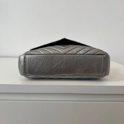 Sac Saint Laurent Collège argent