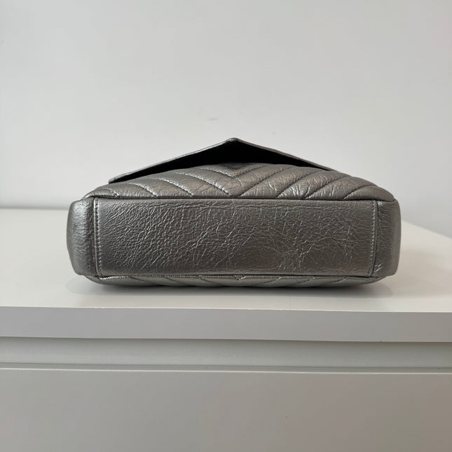 Sac Saint Laurent Collège argent