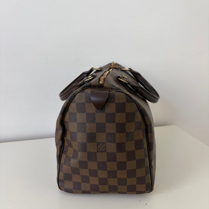 Sac Louis Vuitton Speedy 30 Damier Ébène