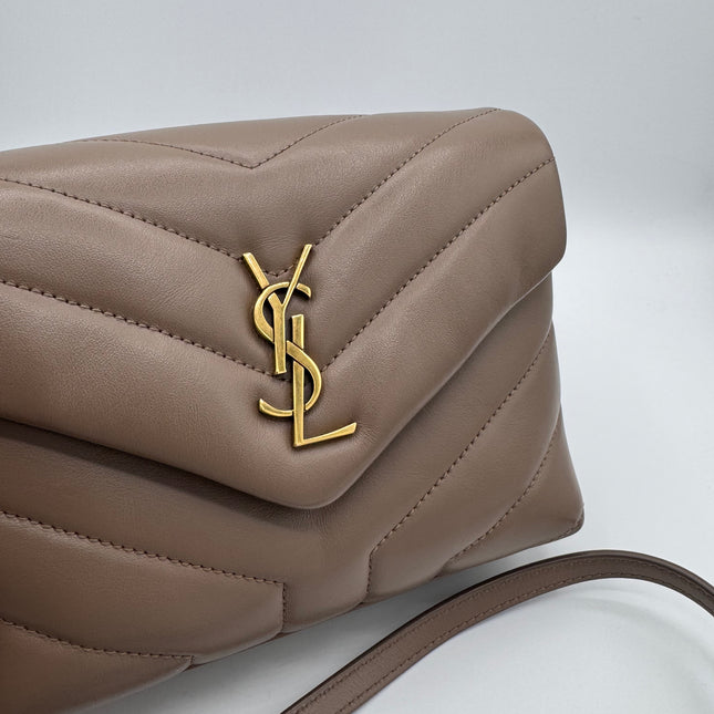 Sac saint Laurent Loulou Toy sable