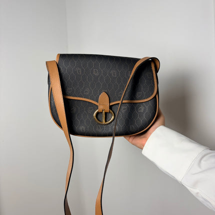 Sac Dior bandoulière toile nid d’abeilles