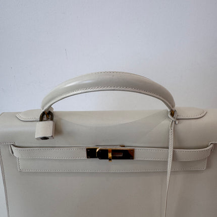 Sac Hermès Kelly 32 Blanc craie