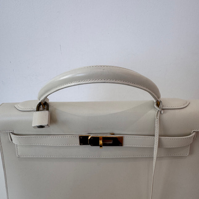 Sac Hermès Kelly 32 Blanc craie