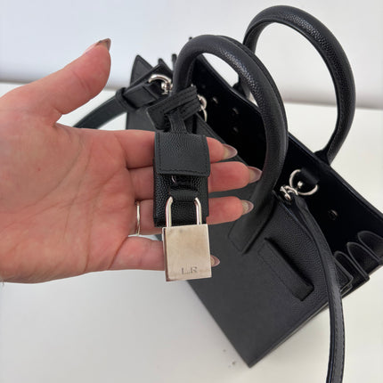 Sac de Jour Saint Laurent Nano Noir