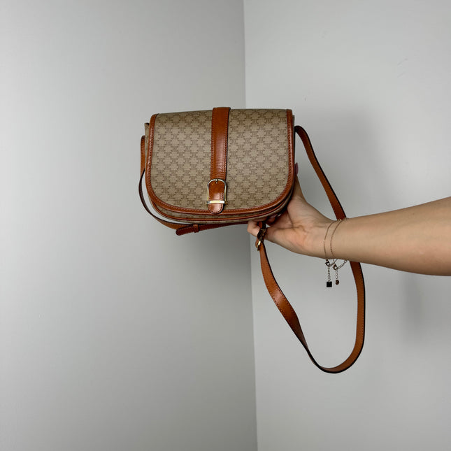 Sac Celine Macadam Beige