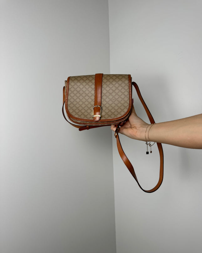 Sac Celine Macadam Beige