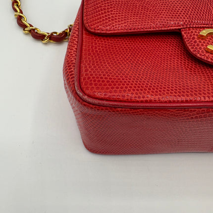 Sac Chanel Mini Square Lézard