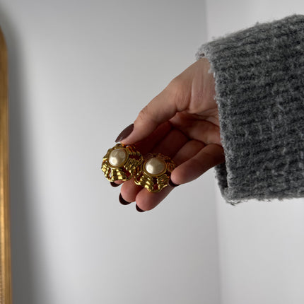 Boucles d’oreilles Chanel Vintage Clip