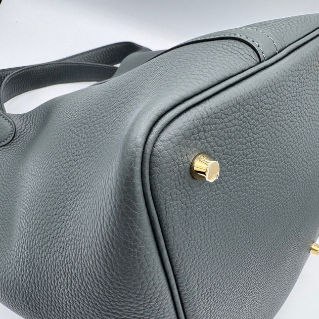 Sac Picotin 22 Hermès Vert Sapin