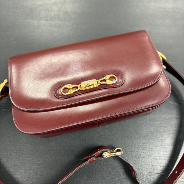 Sac Céline Vintage Rouge foncé