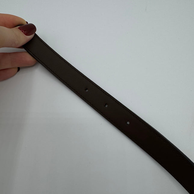 Ceinture Cuir Fraise Gucci