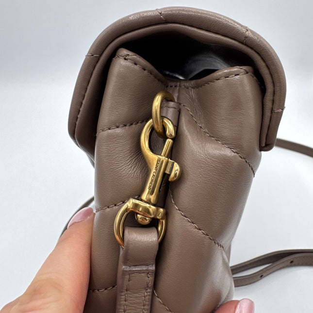 Sac saint Laurent Loulou Toy sable
