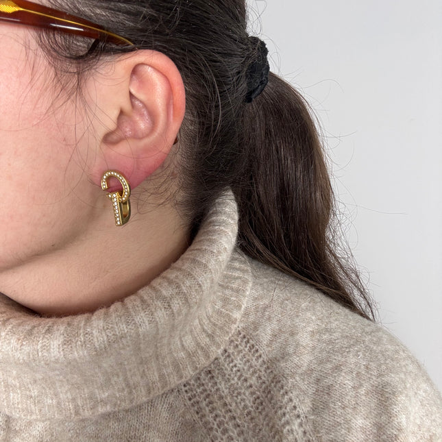 Boucles d’oreilles Dior CD