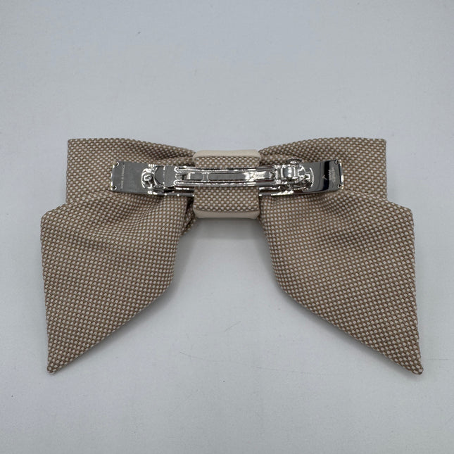 Barrette Hermès Grenelle beige