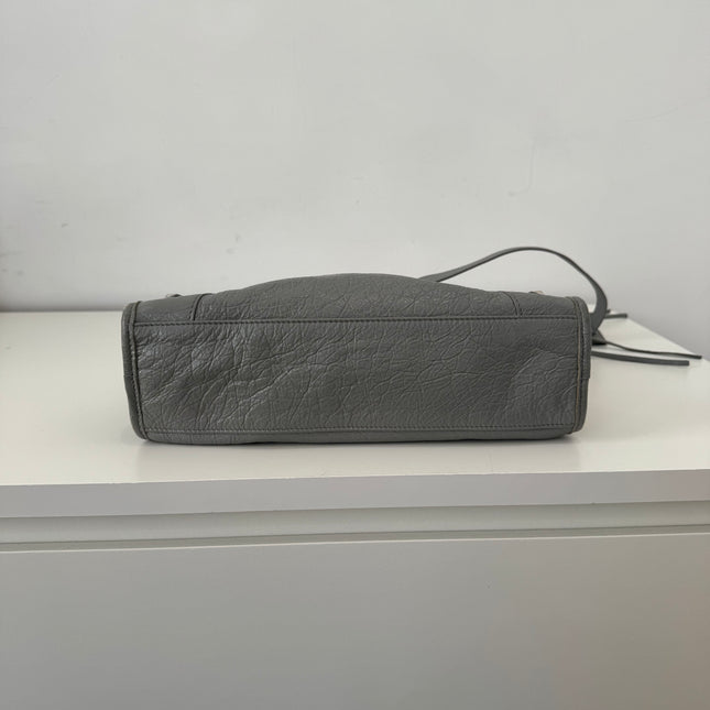 Sac Balenciaga City Small Gris souris