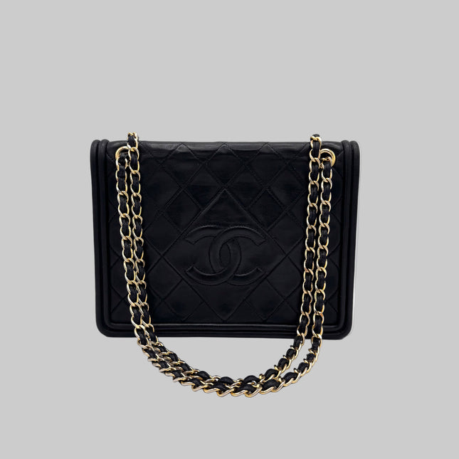 Sac Chanel Single flap Vintage Noir