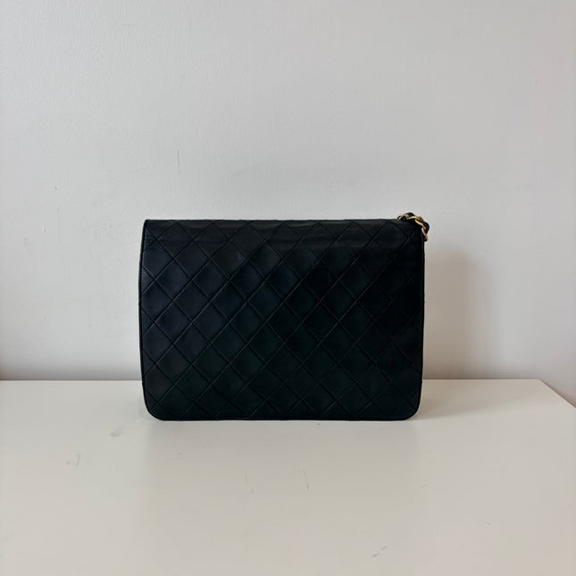 Sac Chanel Épaule Classique Bleu Nuit