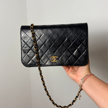 Sac Chanel Single Flap noir