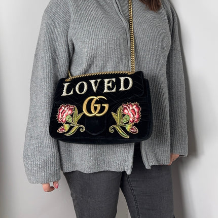 Sac Gucci Grand Marmont Velours Loved