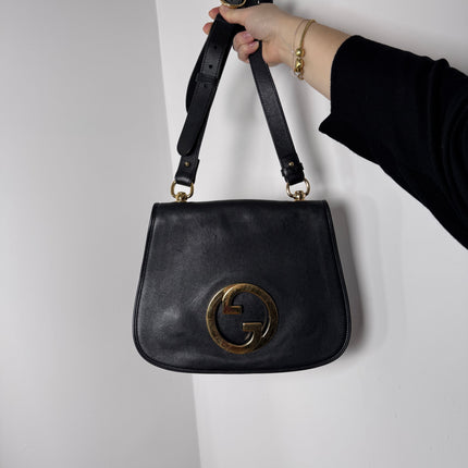 Sac Gucci bandoulière Blondie noir