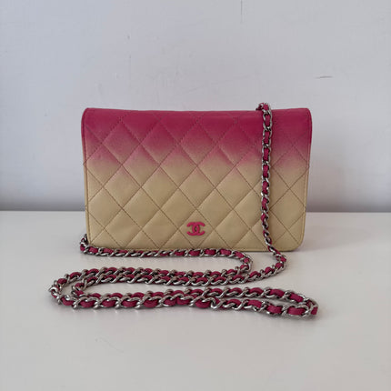 Sac Wallet Chanel Dégradé rose