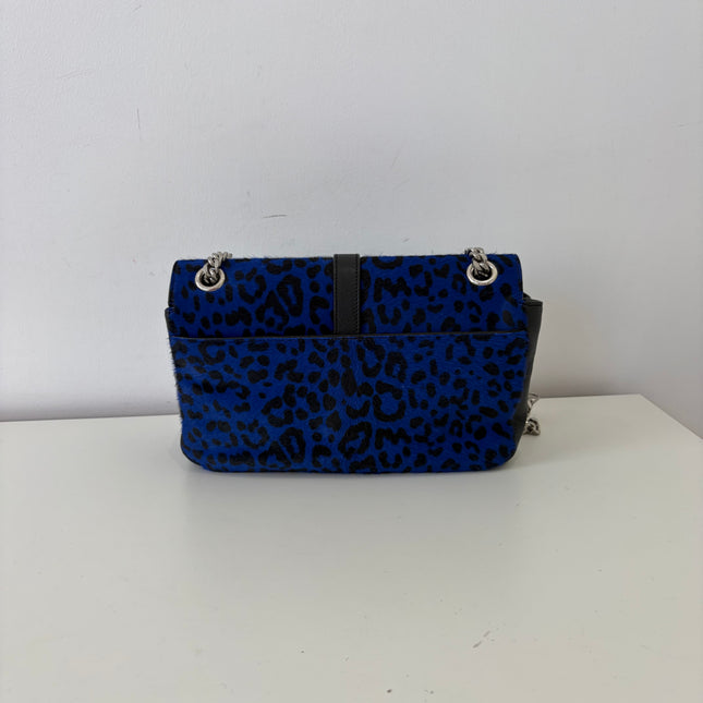 Sac Saint Laurent Collège Veau façon Poulain Bleu