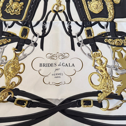 Carré Hermès 90cm Brides de Gala