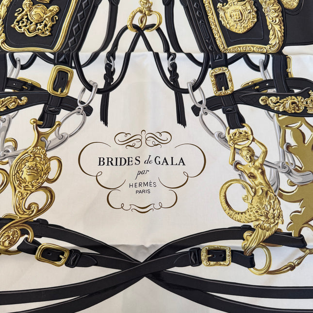 Carré Hermès 90cm Brides de Gala