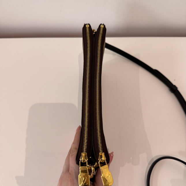 Pochette Louis Vuitton Double zip reverse