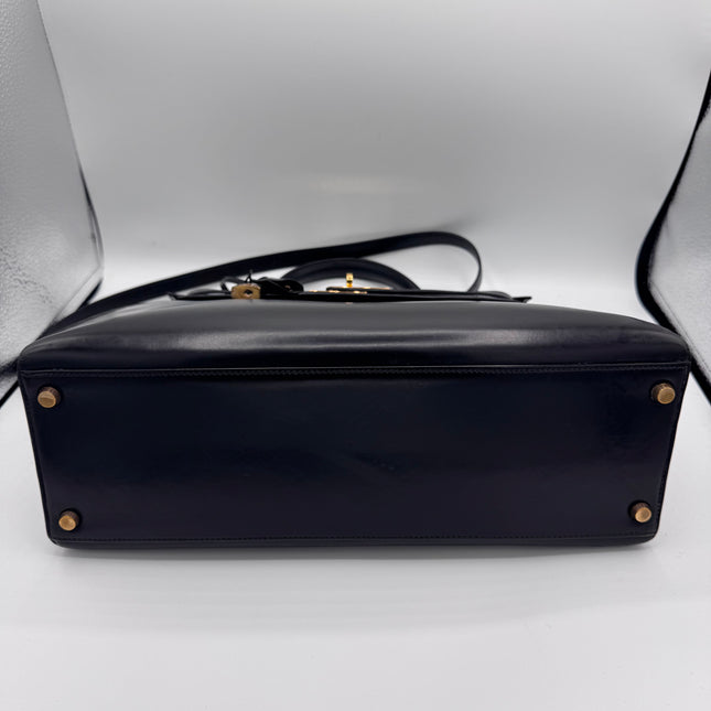 Kelly 32 Hermès Box Noir
