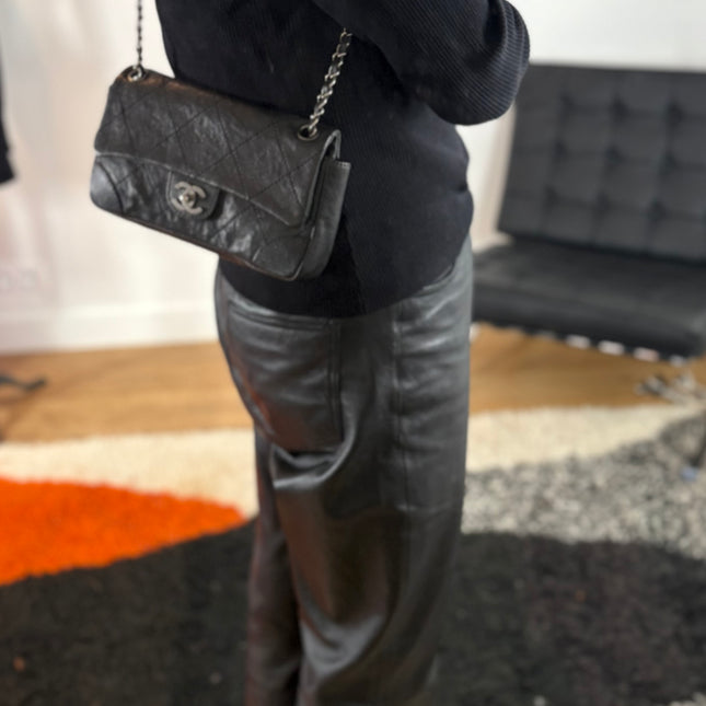 Sac Chanel Classic flap caviar