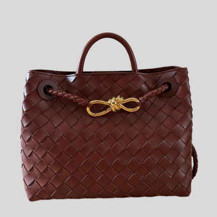 Sac Andiamo Petit Bottega Veneta Marron Sapele