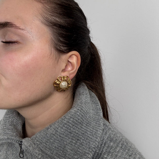 Boucles d’oreilles Chanel Vintage Clip