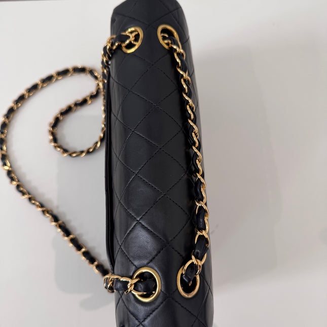 Sac Chanel Timeless vintage 25 cm noir