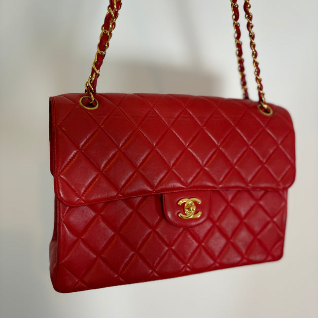 Sac Chanel Maxi Timeless double vintage